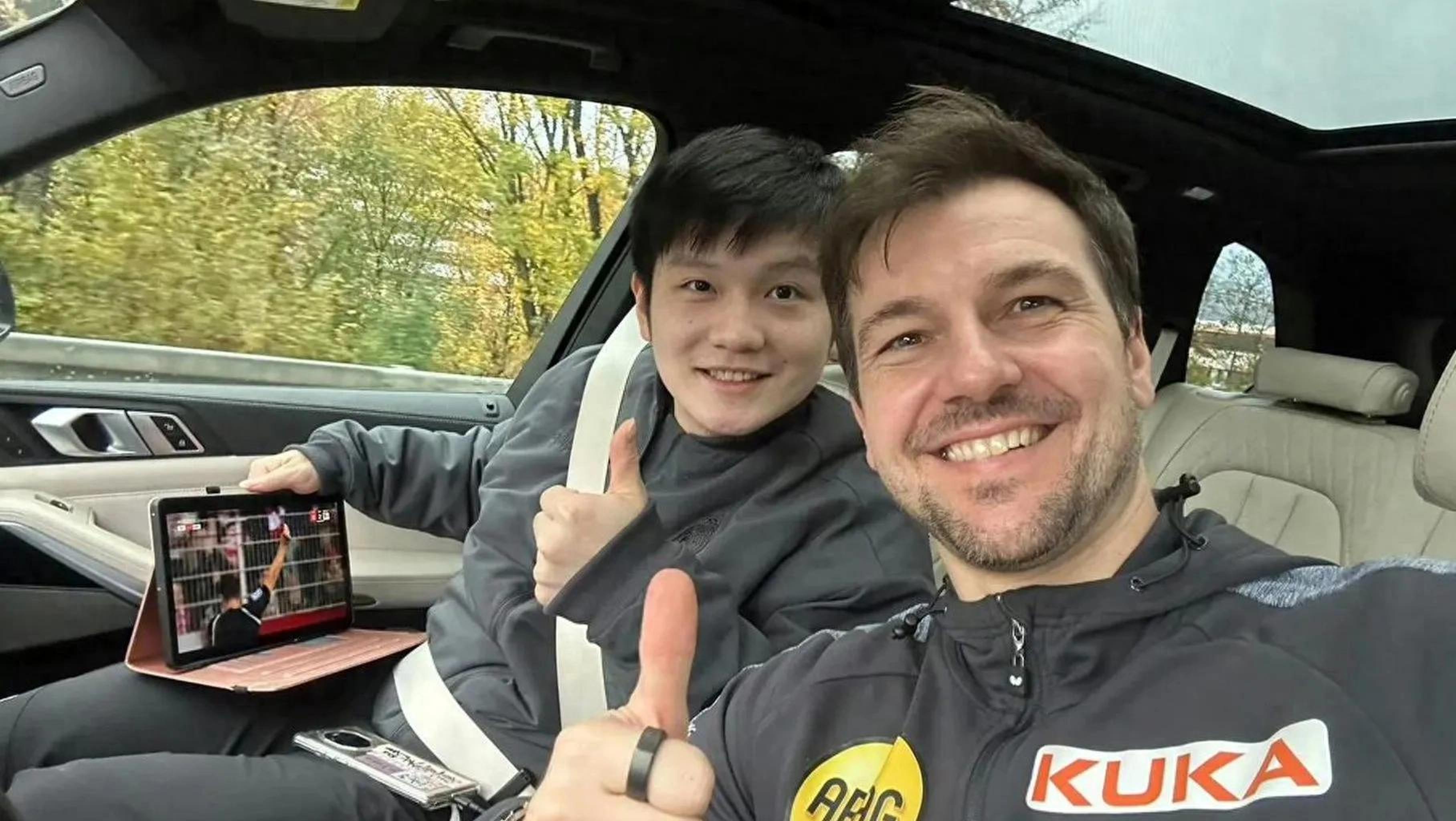 英国乒乓球队横扫韩国乒乓球队，波尔绝境逆转