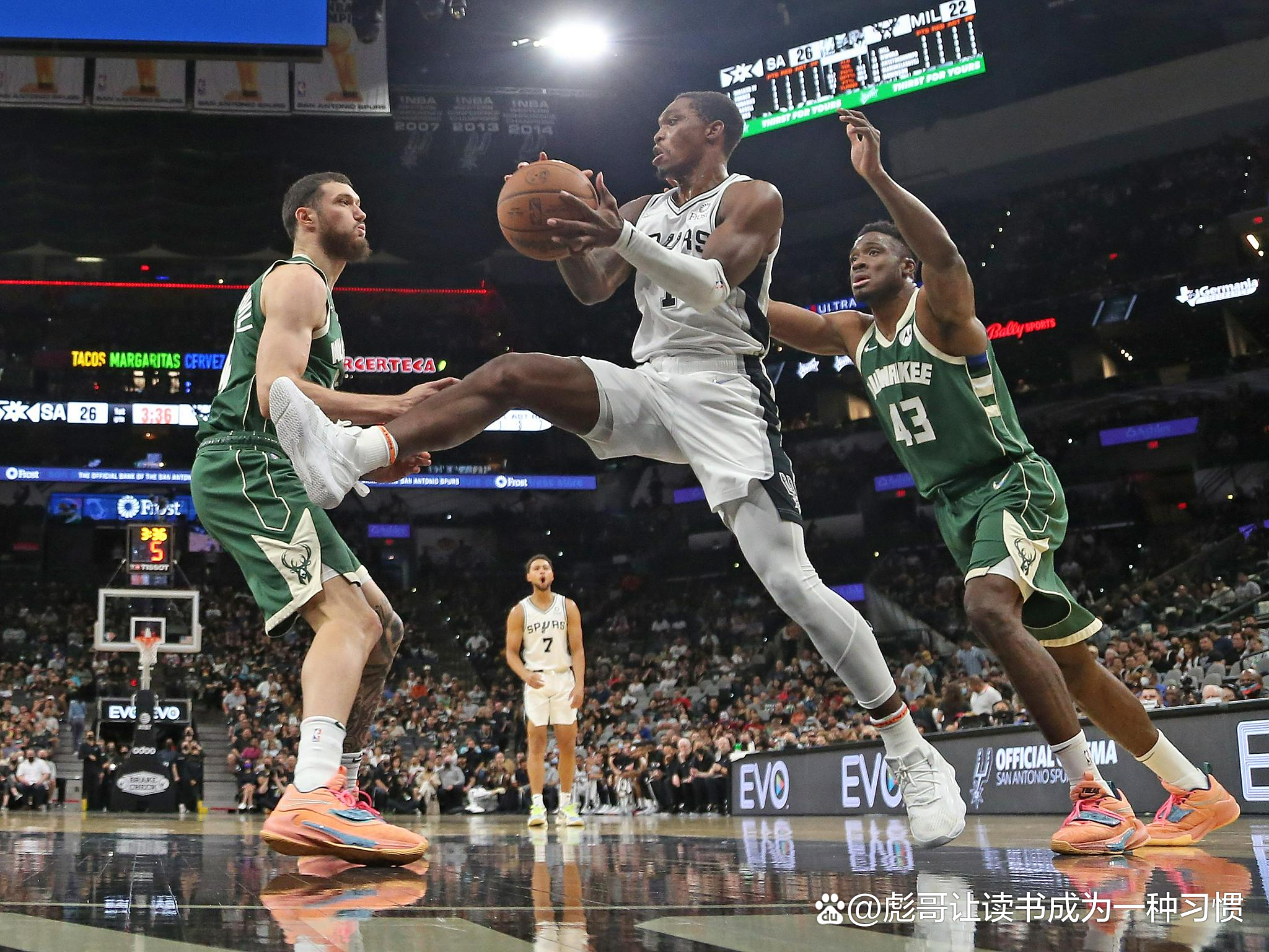 马刺鏖战雄鹿B队，保罗打破历史纪录